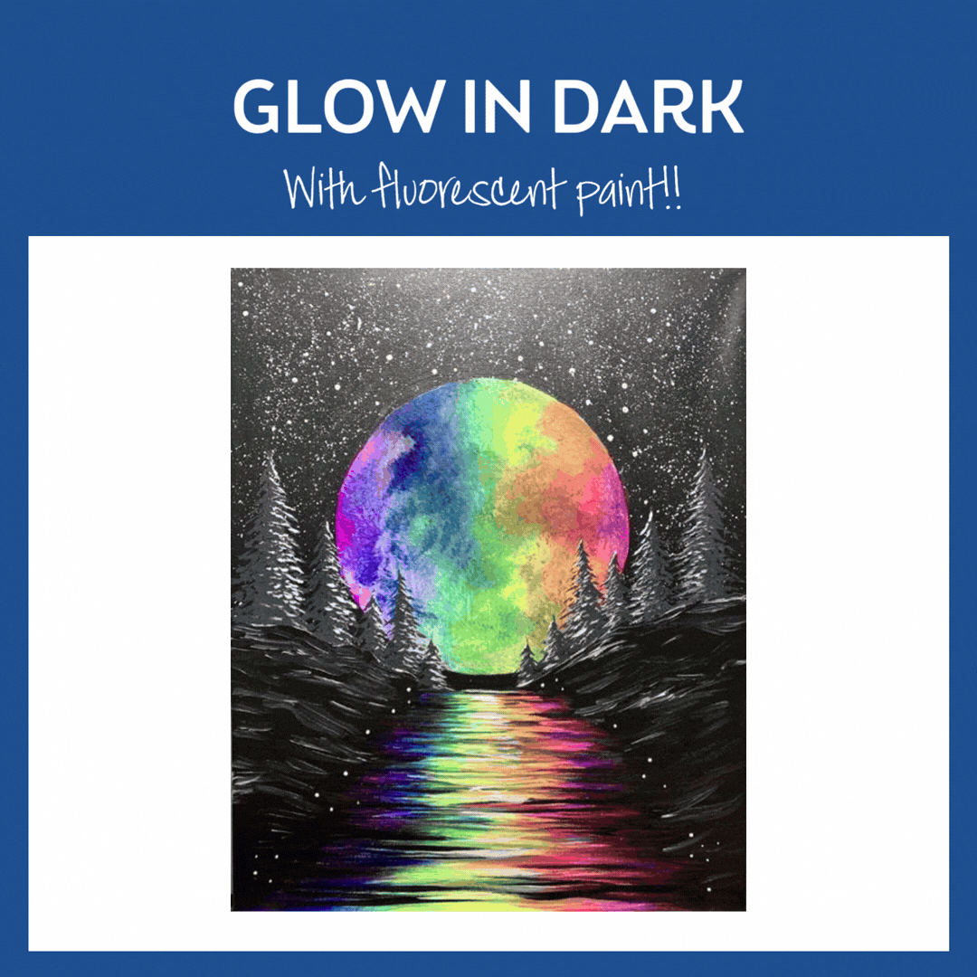 Magical Rainbow Moon